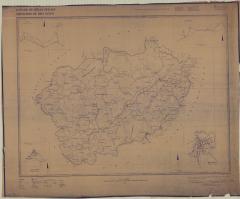 MAPA DO ESTADO DE MINAS GERAIS - MUN..